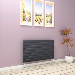 Type 10H Decorative Radiator 588x1000 Anthracite (Thin Radiator) - Thumbnail