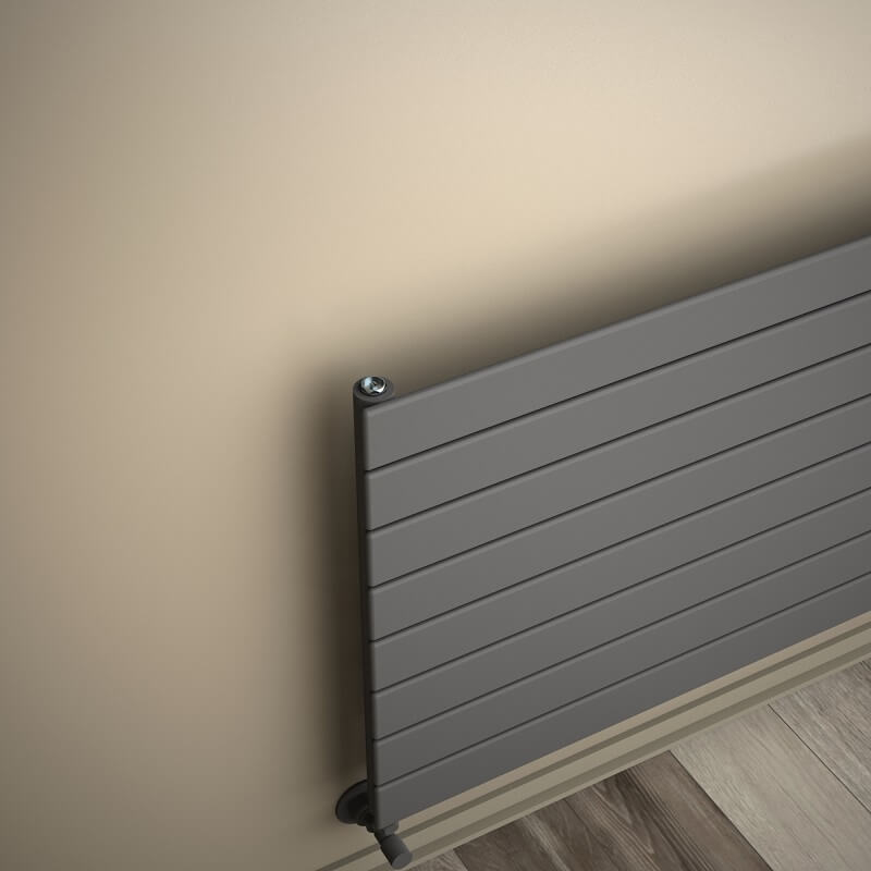 Type 10H Decorative Radiator 588x1100 Anthracite (Thin Radiator)