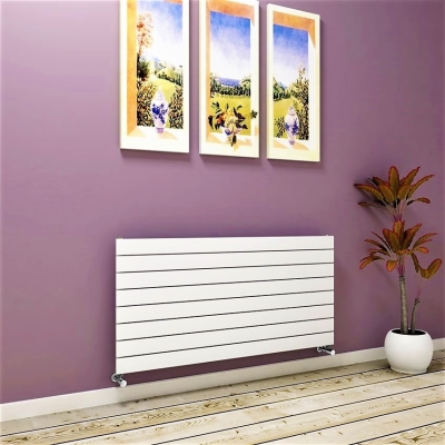 Type 10H Decorative Radiator 588x1200 White (Thin Radiator)