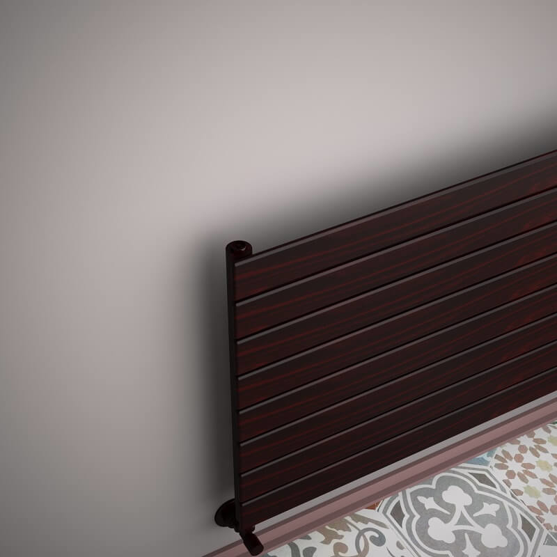 Type 10H Decorative Radiator 588x1800 Wood Effect (Thin Radiator)