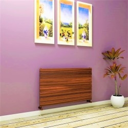 Type 10H Decorative Radiator 588x2600 Wood Effect (Thin Radiator)