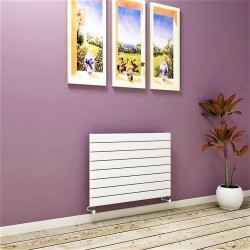 Type 10H Decorative Radiator 588x800 White (Thin Radiator) - Thumbnail