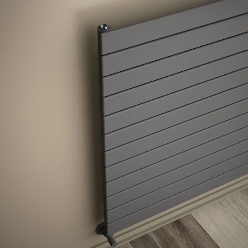 Type 10H Decorative Radiator 884x1000 Anthracite (Thin Radiator)