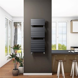 Type 10H Decorative Towel Warmer 500x1180 Anthracite - Thumbnail