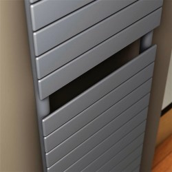 Type 10H Decorative Towel Warmer 500x1180 Anthracite - Thumbnail