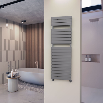 Type 10H Decorative Towel Warmer 500x1550 Anthracite - Thumbnail