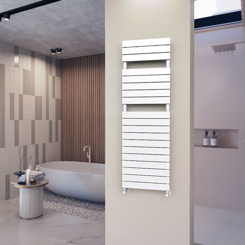 Type 10H Decorative Towel Warmer 500x1550 White