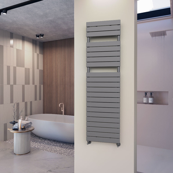 Type 10H Decorative Towel Warmer 500x1772 Anthracite - Thumbnail