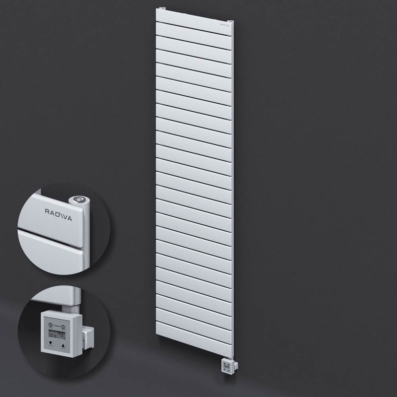 Type 10H Electric Steel Decorative Radiator 1772x500 White (KTX3 Thermostat) 1000W