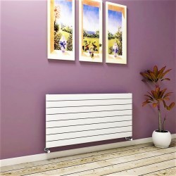 Type 10H Radiateur Décoratif 588x1200 Blanc (Radiateur Mince) - Thumbnail