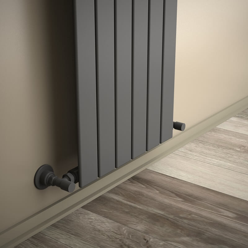 Type 10V Decorative Radiator 1200x440 Anthracite