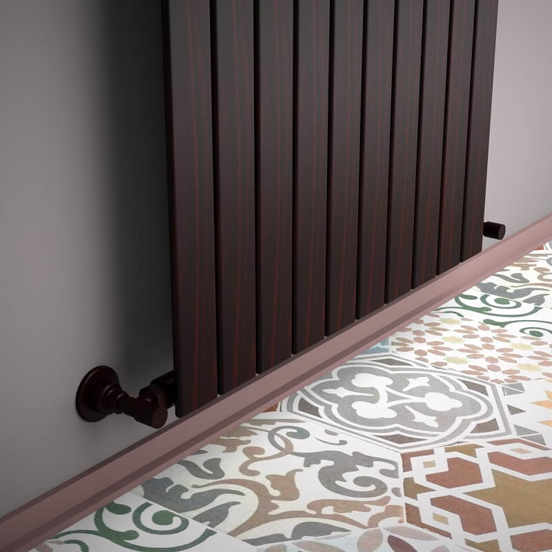 Type 10V Decorative Radiator 1200x736 Wood Effect