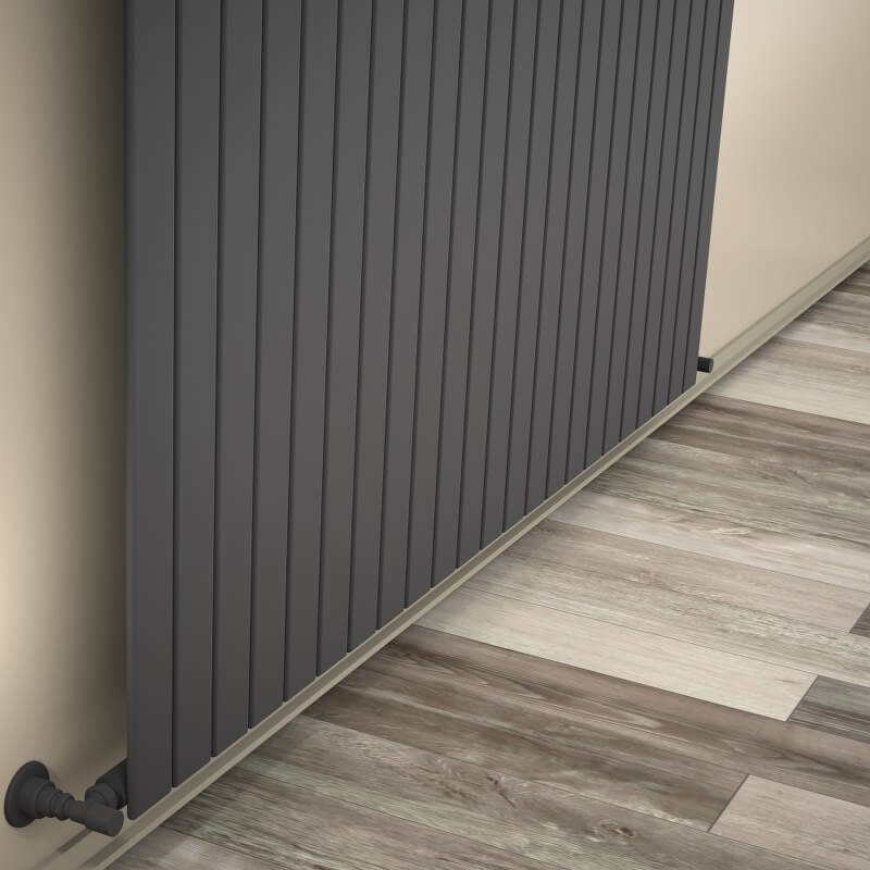 Type 10V Decorative Radiator 400x1624 Anthracite