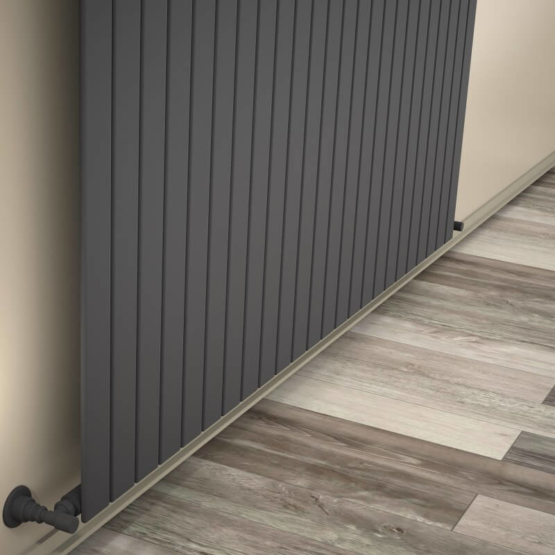 Type 10V Decorative Radiator 400x1772 Anthracite