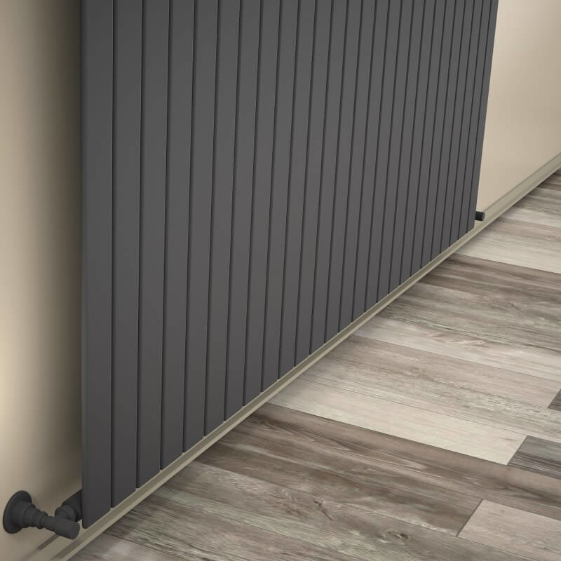 Type 10V Decorative Radiator 400x1920 Anthracite