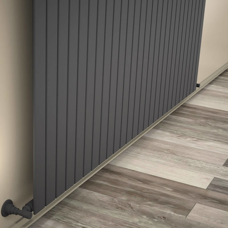 Type 10V Decorative Radiator 400x1994 Anthracite