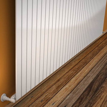 Type 10V Decorative Radiator 400x2586 White