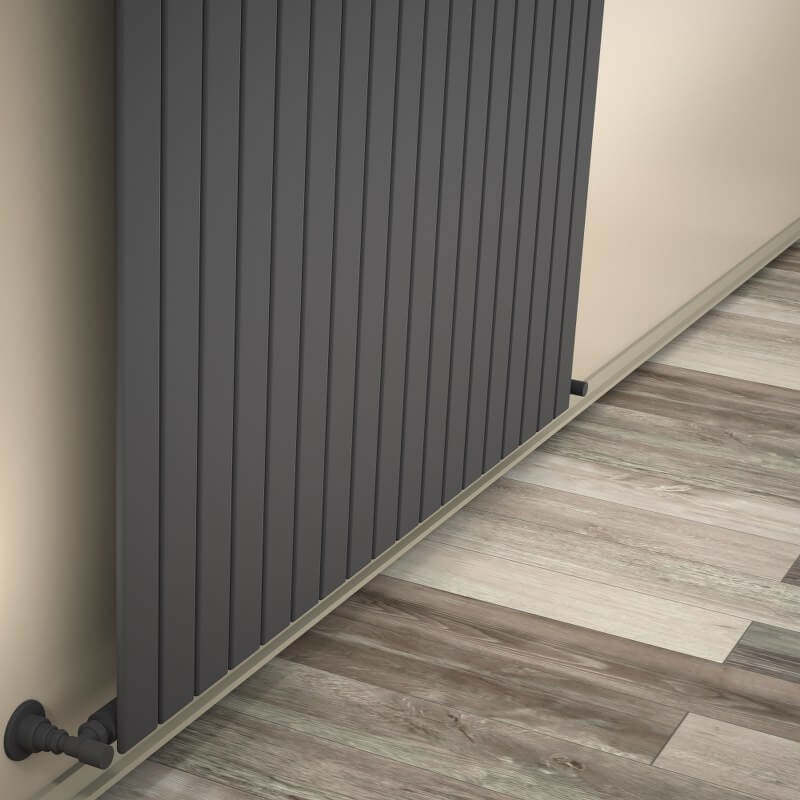 Type 10V Decorative Radiator 500x1328 Anthracite