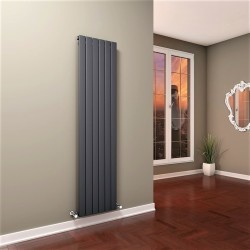 Type 10V Radiateur Décoratif 1800x440 Anthracite (Vertical Radiator) - Thumbnail