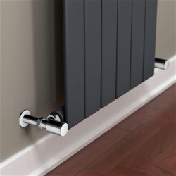 Type 10V Radiateur Décoratif 1800x440 Anthracite (Vertical Radiator) - Thumbnail