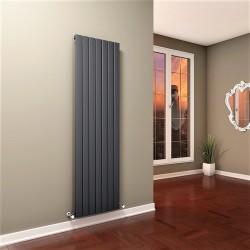 Type 10V Radiateur Décoratif 1800x514 Anthracite (Vertical Radiator) - Thumbnail