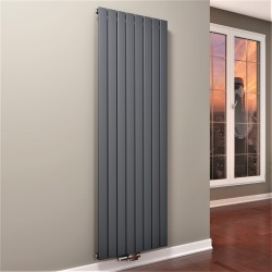 Type 10V Radiateur Décoratif 1800x588 Anthracite (Vertical Radiator) - Thumbnail