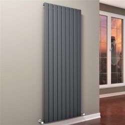 Type 10V Radiateur Décoratif 1800x662 Anthracite (Vertical Radiator) - Thumbnail