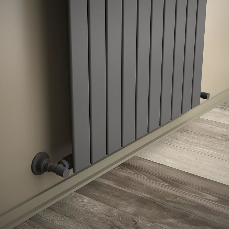 Type 10V Radiateur Décoratif 1800x736 Anthracite