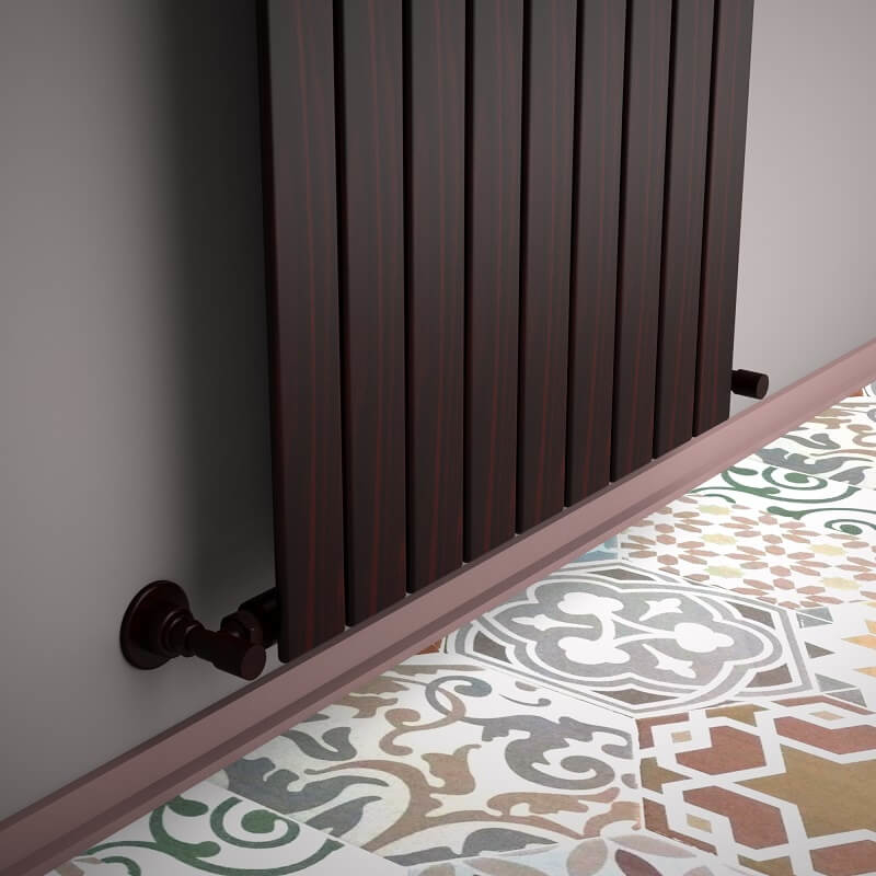 Type 10V Radiateur Décoratif 2200x662 Effet bois