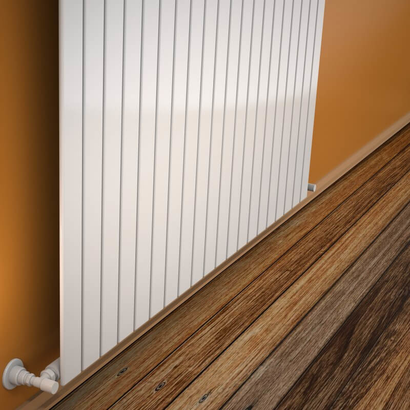 Type 10V Radiateur Décoratif 400x1476 Blanc