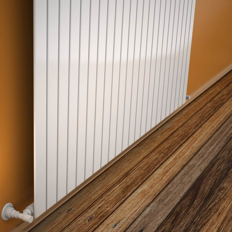 Type 10V Radiateur Décoratif 400x1624 Blanc