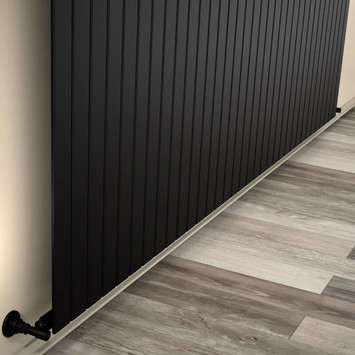 Type 10V Radiateur Décoratif 500x2512 Noir mat 