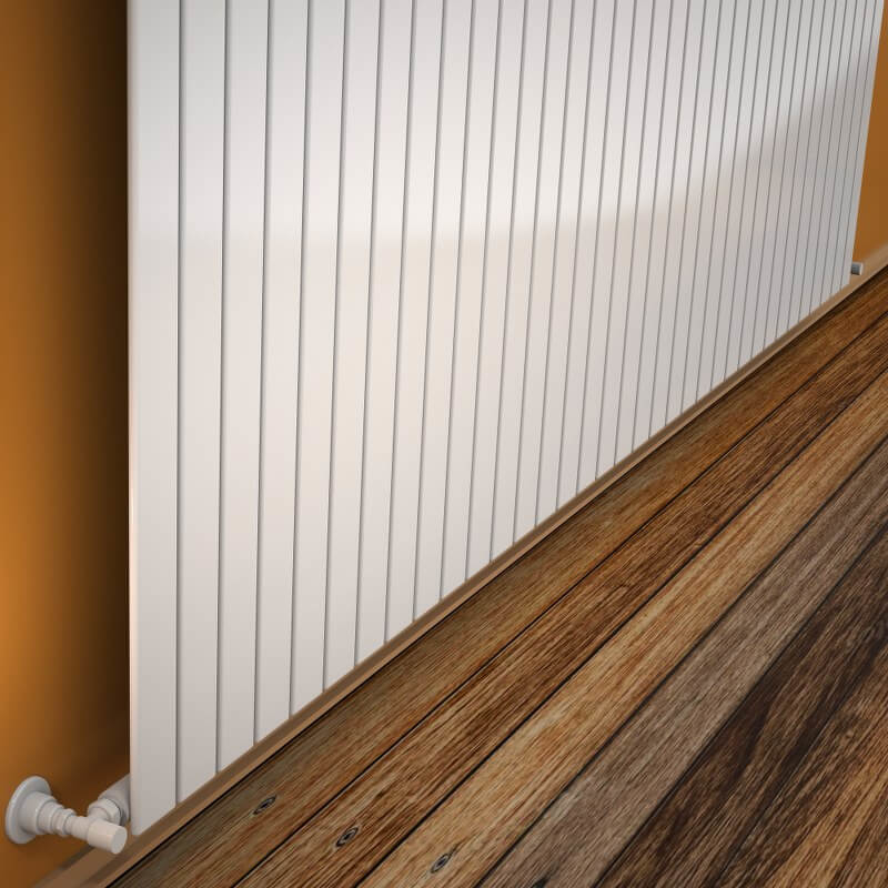 Type 10V Radiateur Décoratif 900x2586 Blanc