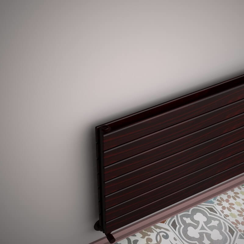 Type 20H Decorative Radiator 514x1200 Wood Effect