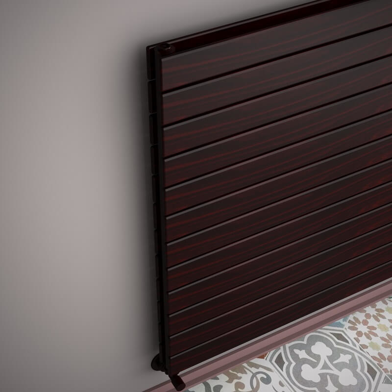 Type 20H Decorative Radiator 884x1000 Wood Effect