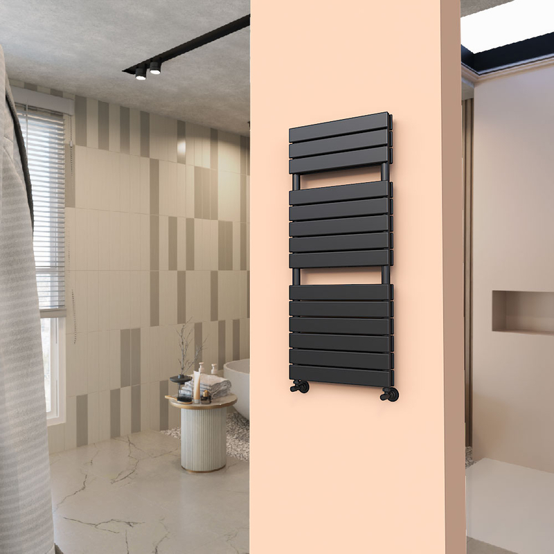 Type 20H Decorative Towel Warmer 500x1180 Matt Black