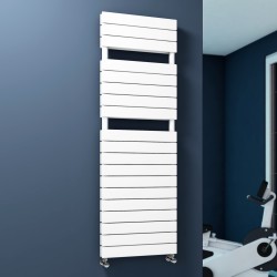 Type 20H Decorative Towel Warmer 500x1550 White - Thumbnail