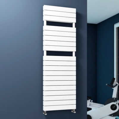 Type 20H Decorative Towel Warmer 500x1550 White