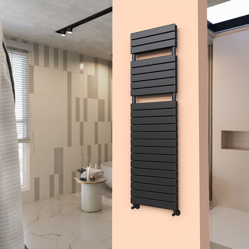 Type 20H Decorative Towel Warmer 500x1772 Matt Black