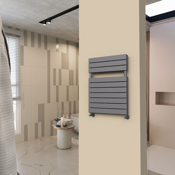 Type 20H Decorative Towel Warmer 600x810 Anthracite - Thumbnail