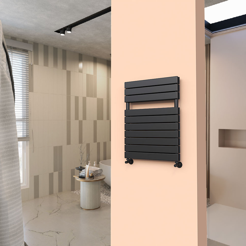 Type 20H Decorative Towel Warmer 600x810 Matt Black