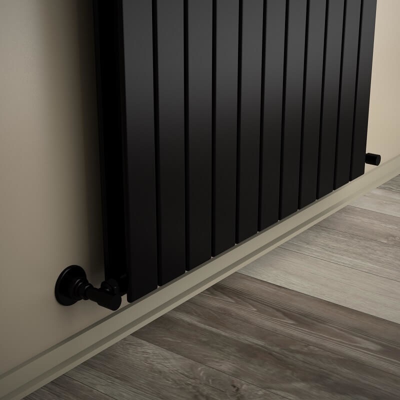 Type 20V Decorative Radiator 1200x810 Matte Black