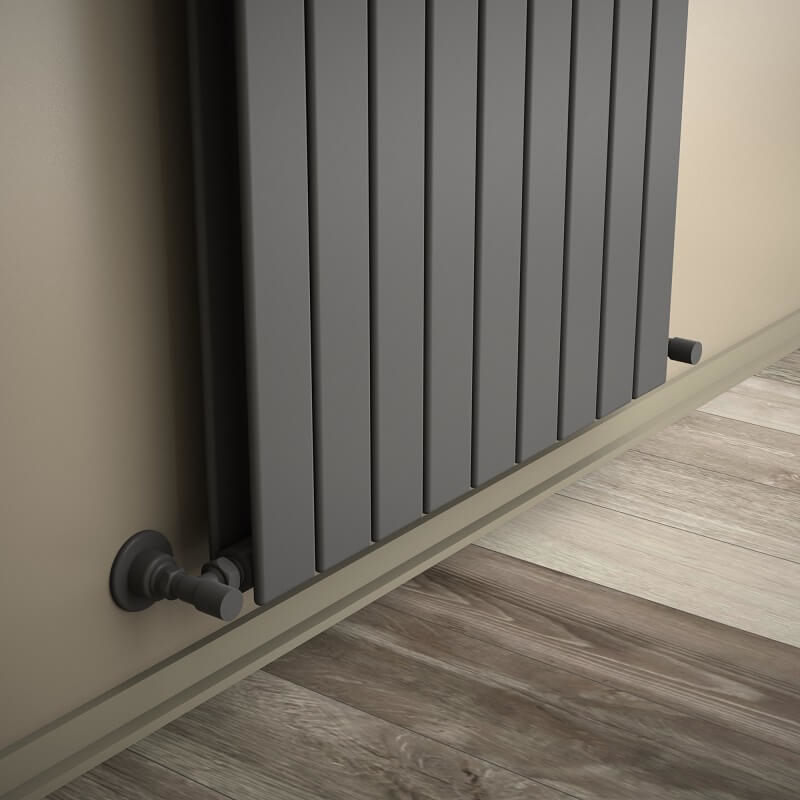 Type 20V Decorative Radiator 2100x662 Anthracite