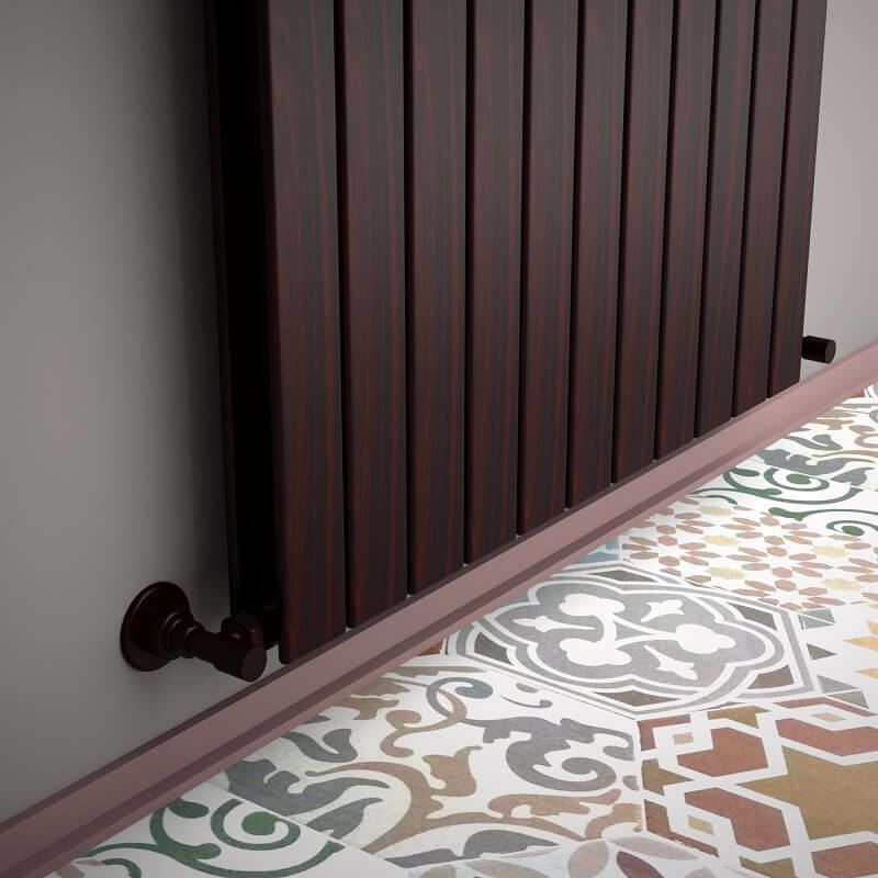 Type 20V Decorative Radiator 2200x810 Wood Effect