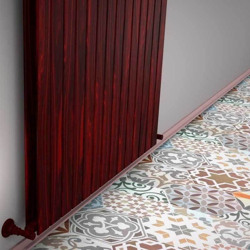 Type 20V Decorative Radiator 400x1032 Wood Effect