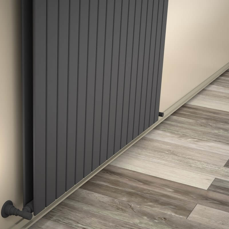 Type 20V Decorative Radiator 400x1254 Anthracite