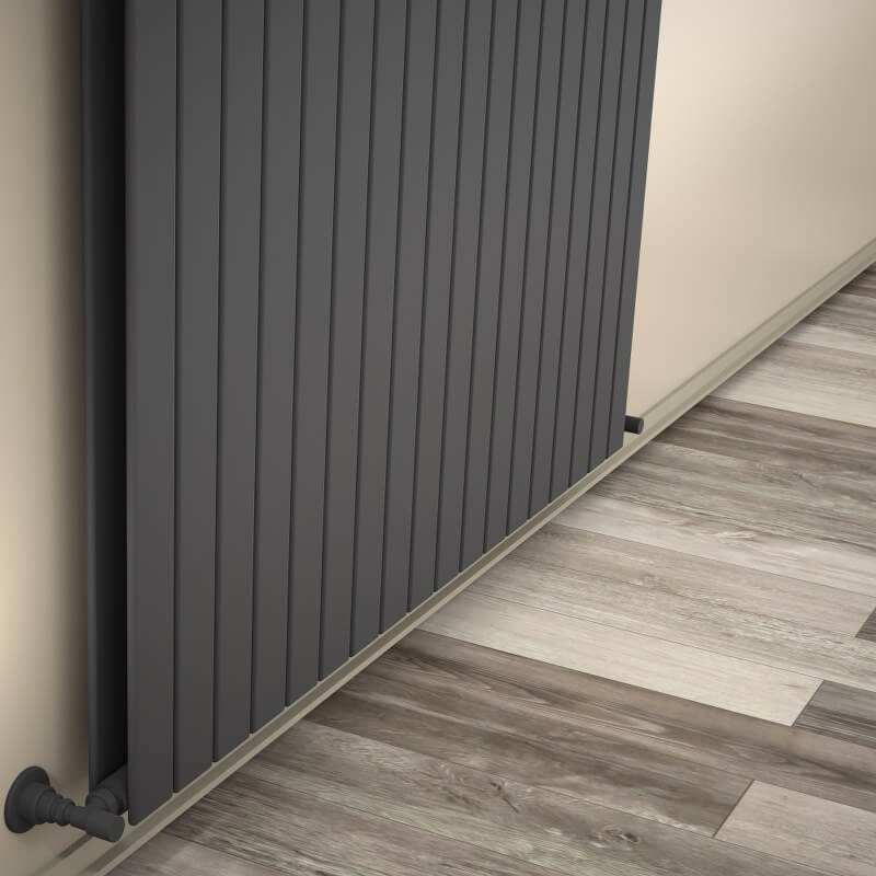 Type 20V Decorative Radiator 400x1328 Anthracite