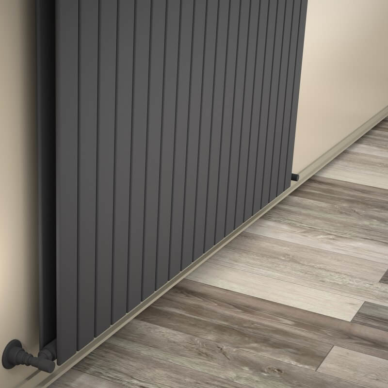 Type 20V Decorative Radiator 400x1476 Anthracite