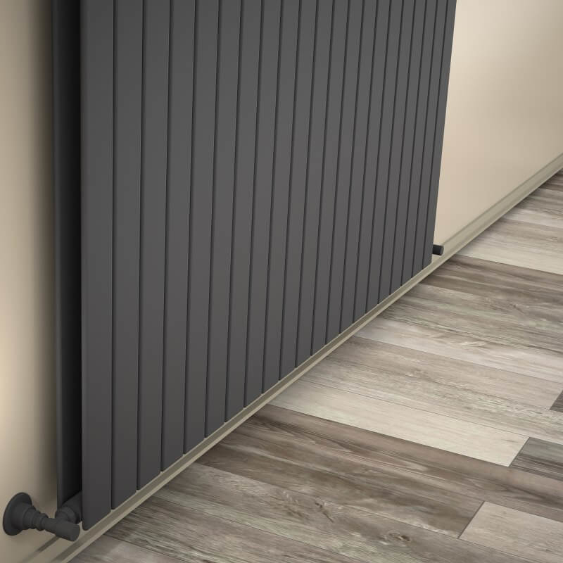 Type 20V Decorative Radiator 400x1550 Anthracite