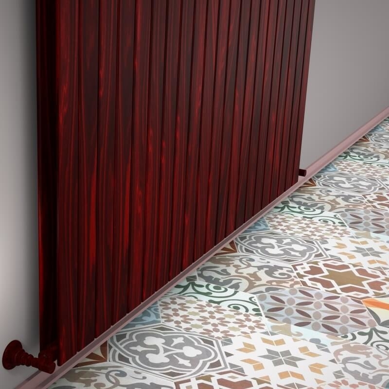 Type 20V Decorative Radiator 400x1550 Wood Effect